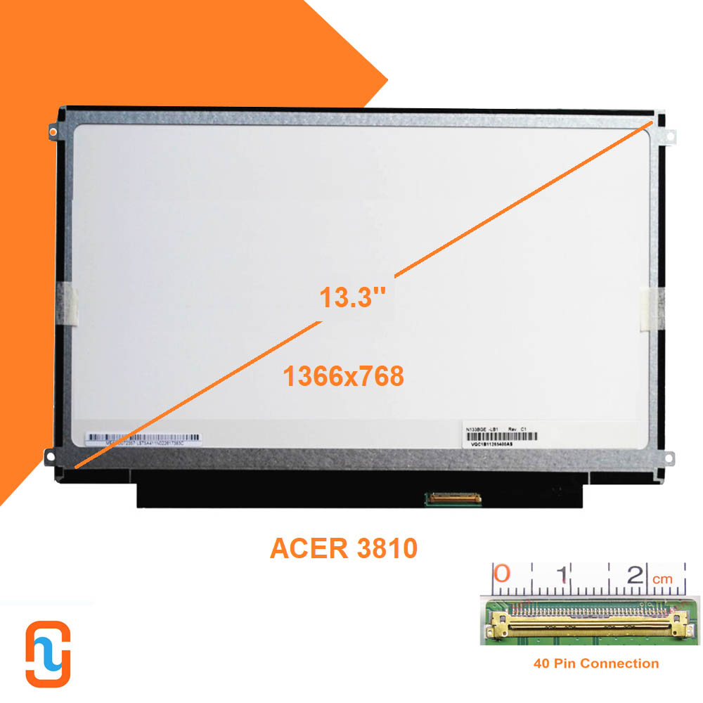 Màn hình  13.3  Led Slim  Dùng cho Acer 3810