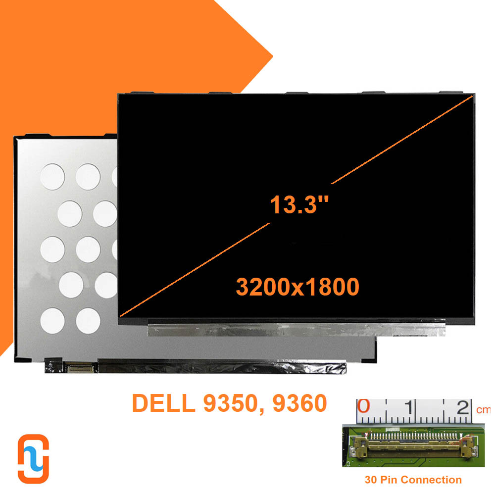 Màn hình  13.3  Led Slim    (Qhd)   Dùng cho  Dell 9350,9360