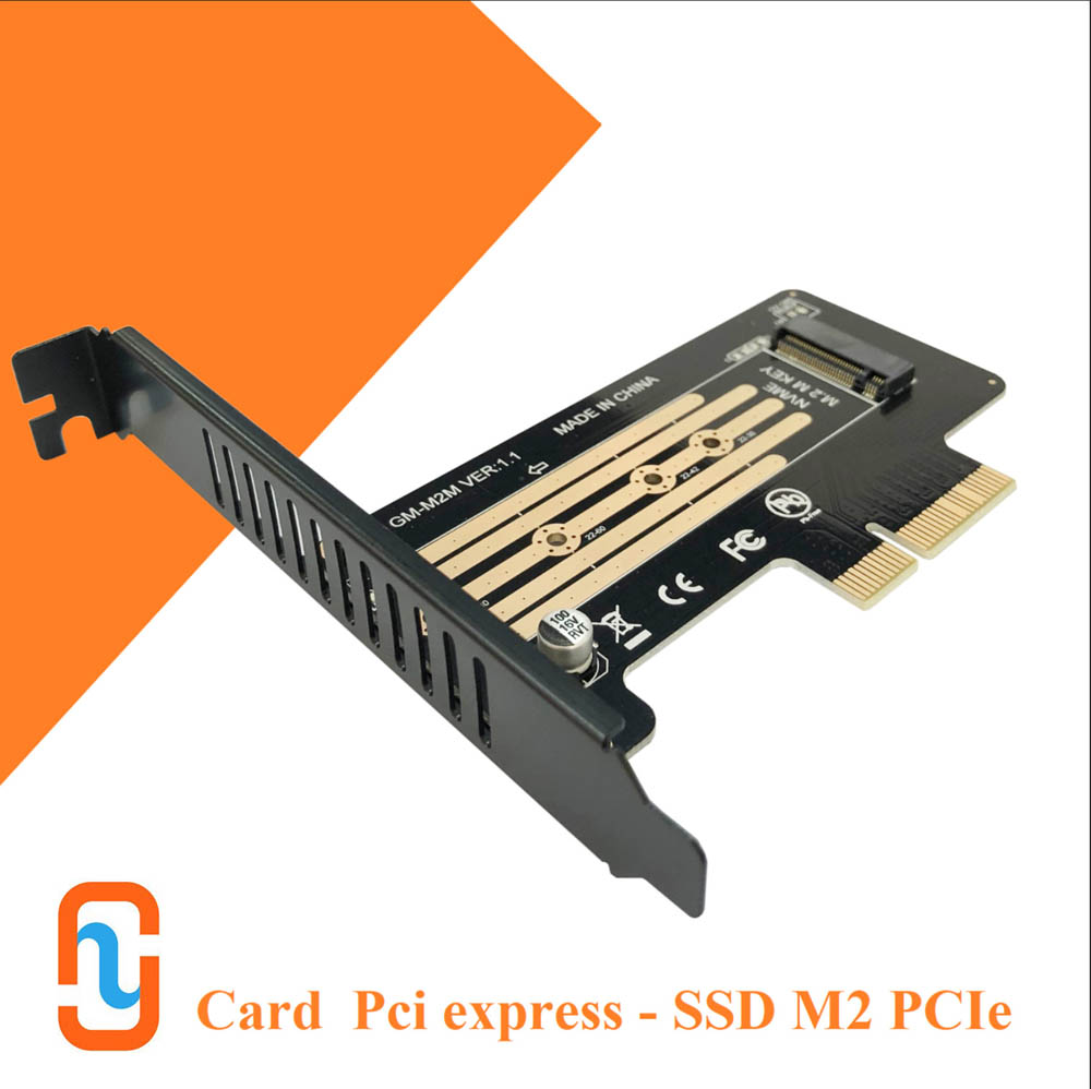 Card Pci express 4X – Ssd M2 Pcie (Nvme)
