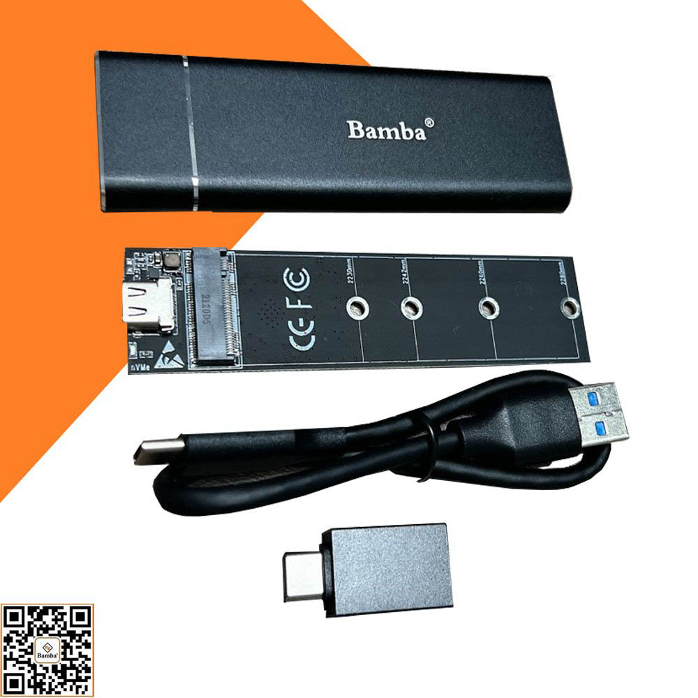 Hộp đựng Ssd Bamba  M2(Nvme) – USB 3.0